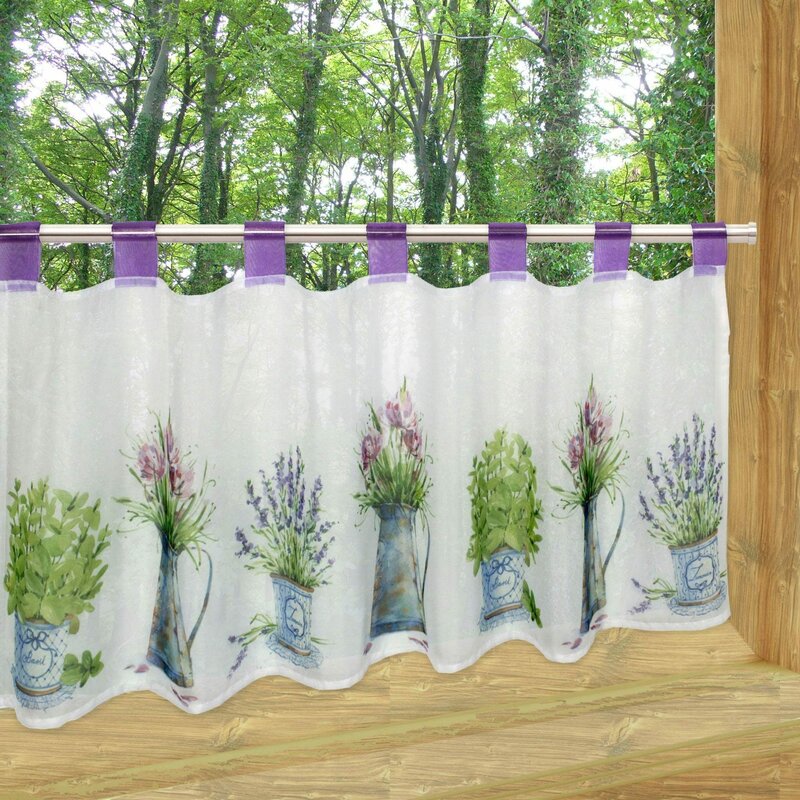 Lavender Kitchen Curtain 
